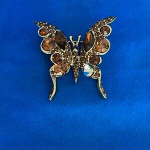 Vintage Pell Butterfly Brooch